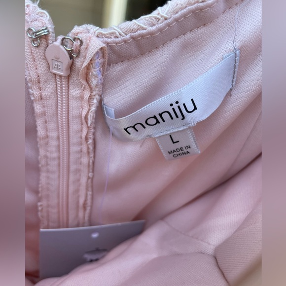 Maniju Formal Dress size Large in Blush pink - Picture 6 of 11
